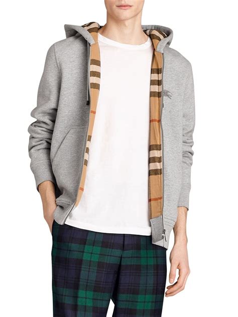 burberry hoodies for men|burberry men's pullover half zip.